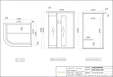 masurements Jaquar Aura Spa  2- 3 Person Sauna
